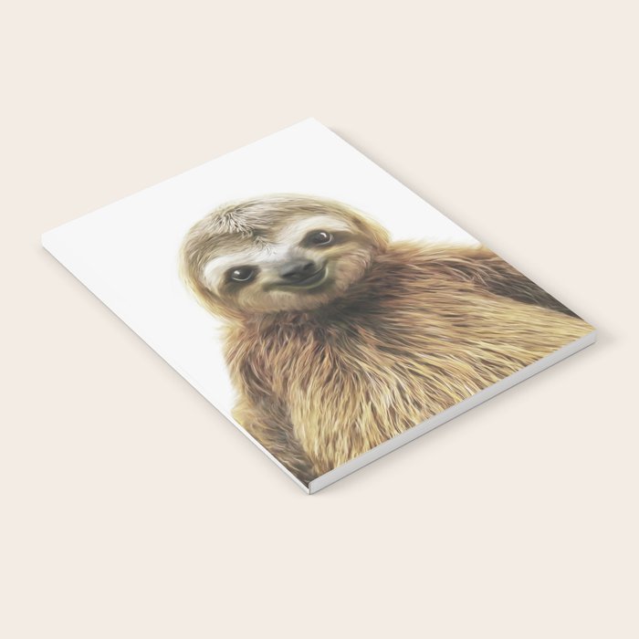 Young Sloth Notebook Gallery Image 2