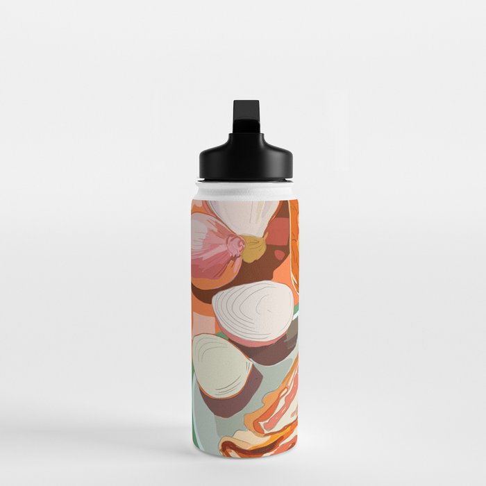 Food Illustration /Plate with Bacon Water Bottle Gallery Image 3