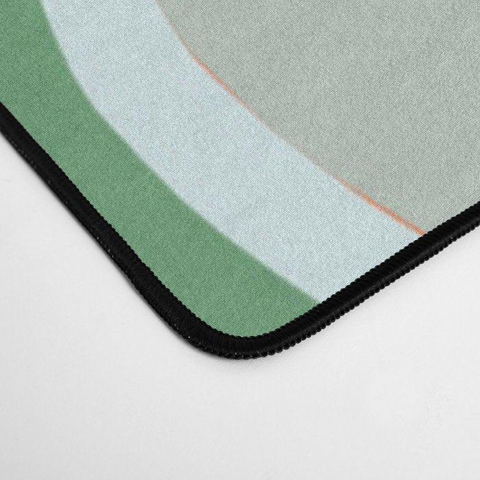 Food Illustration /Plate with Bacon Desk Mat Gallery Image 4