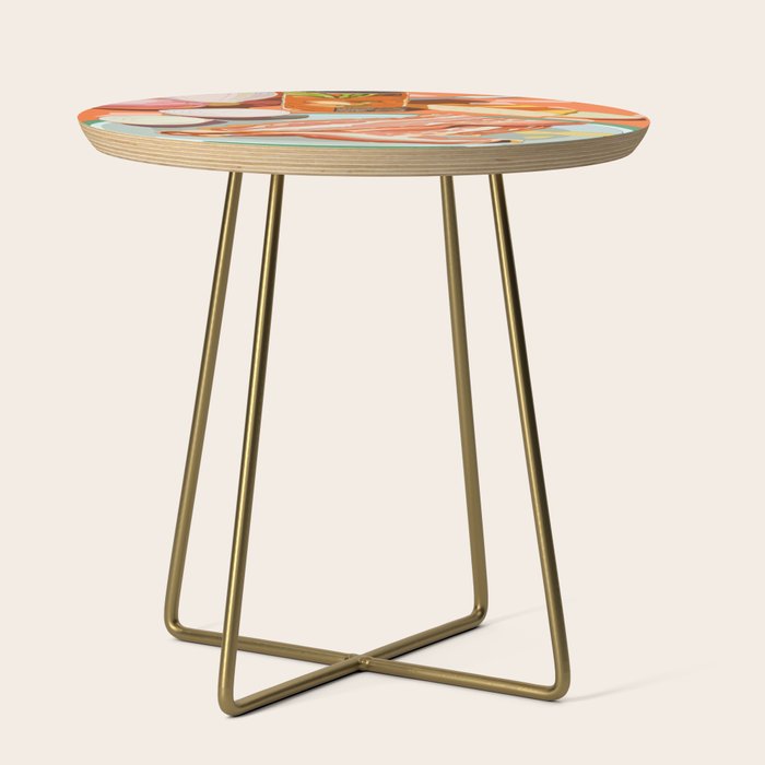 Food Illustration /Plate with Bacon Side Table Gallery Image 1