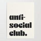 antisocial club Poster Gallery Image 4
