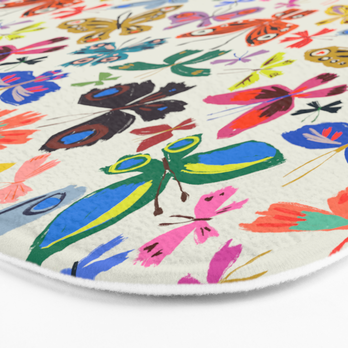 Exist To Be Happy Bath Mat Gallery Image 3