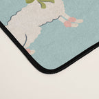 Retro Christmas - Winter Dogs Desk Mat Gallery Image 4