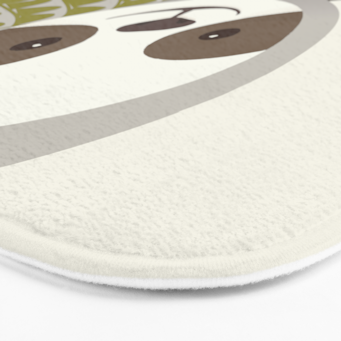 Whimsical Sloth Bath Mat Gallery Image 3