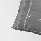 Baseball Patent - Sports Fan Softball Baseball Art - Black Chalkboard Pillow Sham Gallery Image 4