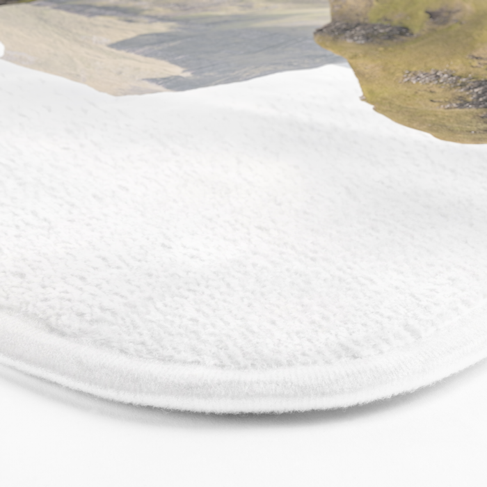 Quiraing Landscape | Nature Travel Photography Art Print | Isle of Skye in Scotland Bath Mat Gallery Image 3