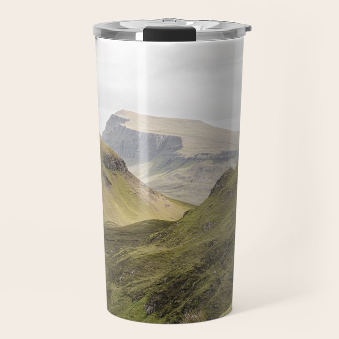 Quiraing Landscape | Nature Travel Photography Art Print | Isle of Skye in Scotland Travel Mug Gallery Image 1