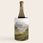 Quiraing Landscape | Nature Travel Photography Art Print | Isle of Skye in Scotland Wine Chiller Gallery Image 1