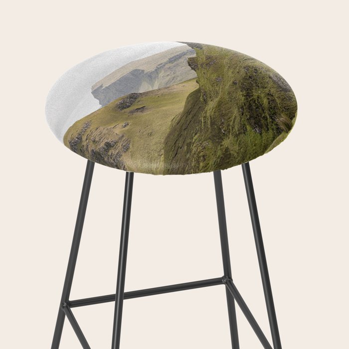 Quiraing Landscape | Nature Travel Photography Art Print | Isle of Skye in Scotland Stool Gallery Image 2