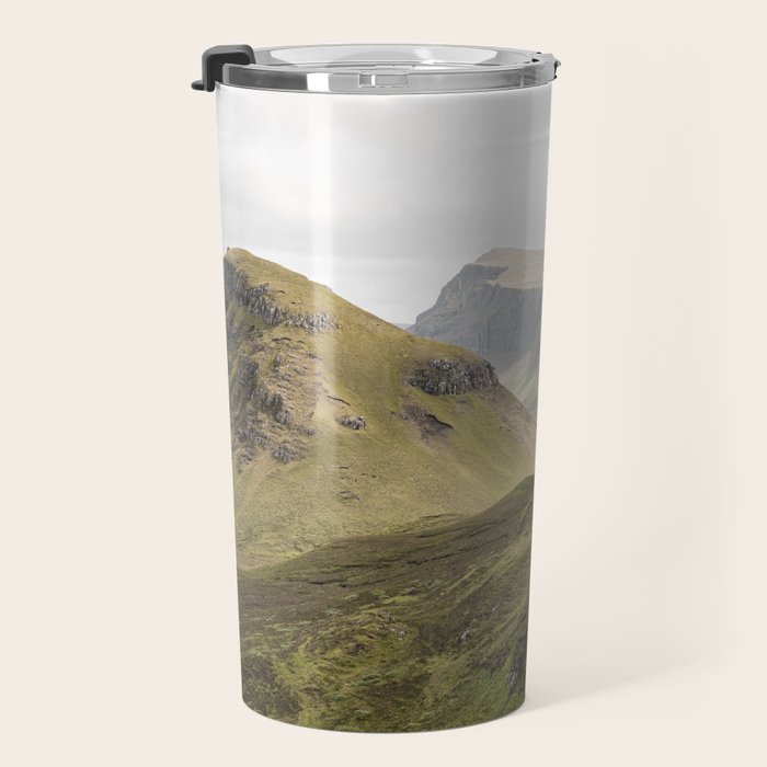 Quiraing Landscape | Nature Travel Photography Art Print | Isle of Skye in Scotland Travel Mug Gallery Image 3