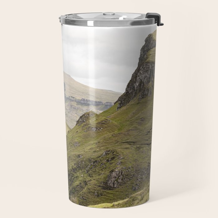 Quiraing Landscape | Nature Travel Photography Art Print | Isle of Skye in Scotland Travel Mug Gallery Image 2