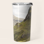 Quiraing Landscape | Nature Travel Photography Art Print | Isle of Skye in Scotland Travel Mug Gallery Image 2