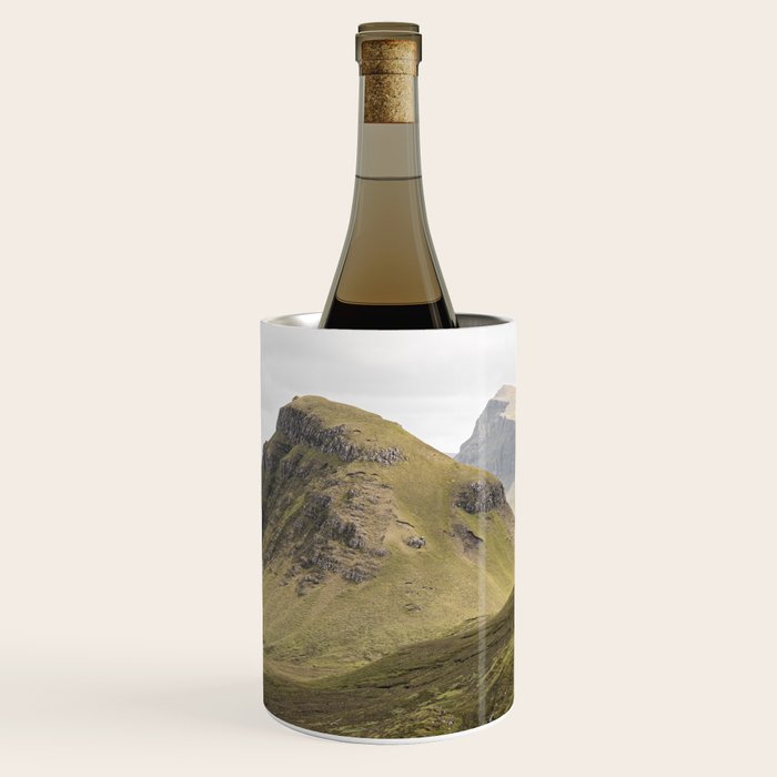 Quiraing Landscape | Nature Travel Photography Art Print | Isle of Skye in Scotland Wine Chiller Gallery Image 2