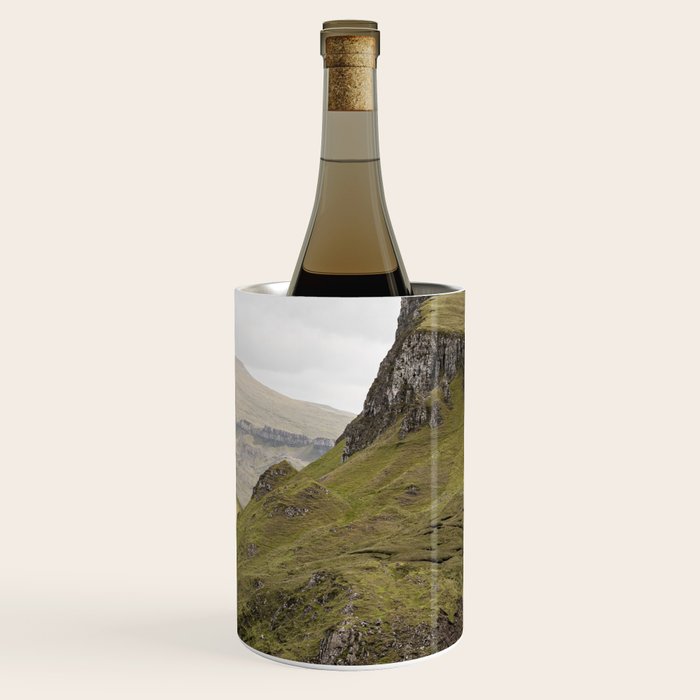 Quiraing Landscape | Nature Travel Photography Art Print | Isle of Skye in Scotland Wine Chiller Gallery Image 3