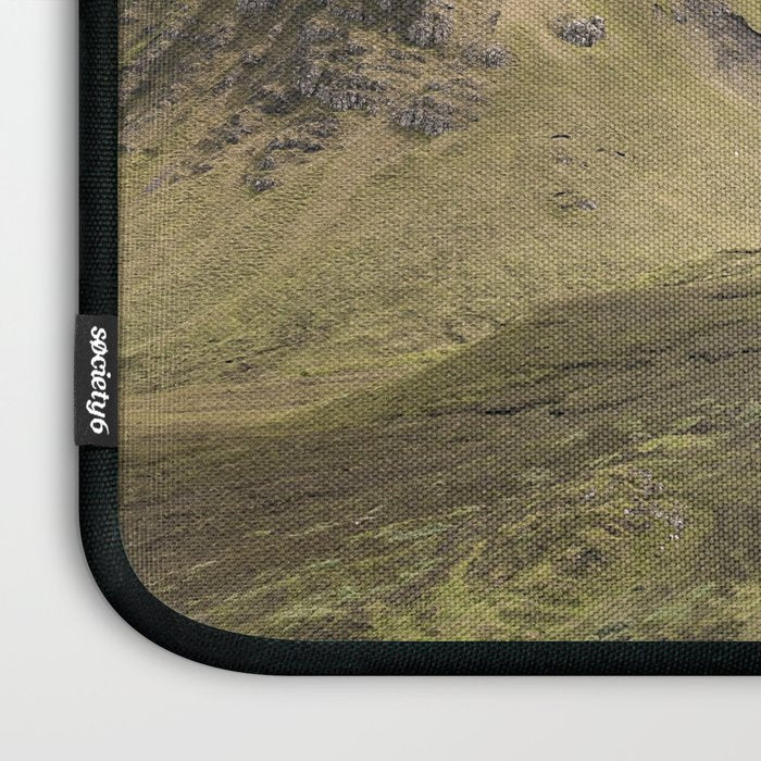 Quiraing Landscape | Nature Travel Photography Art Print | Isle of Skye in Scotland Laptop Sleeve Gallery Image 3