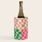 Colorful Checker Patchwork Wine Chiller Gallery Image 2