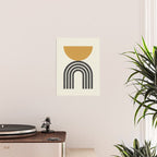 Mid century modern - half sun arch Poster Gallery Image 2