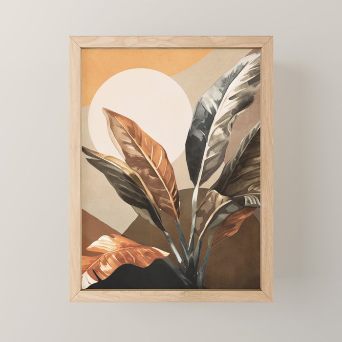 Colorful Branching Out 28  Mini Art Print Gallery Image 1