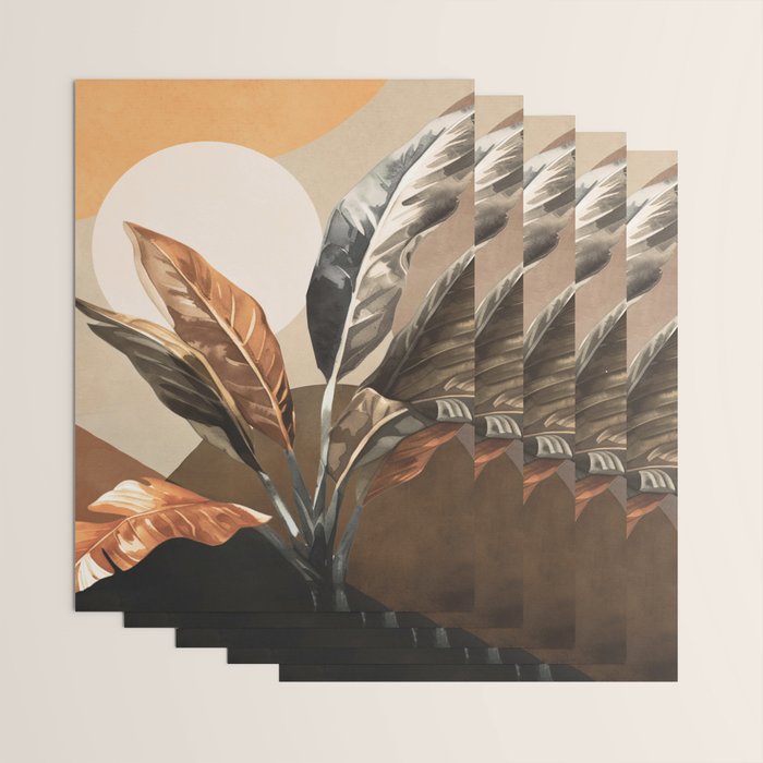 Colorful Branching Out 28  Wrapping Paper Gallery Image 3