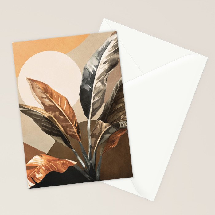 Colorful Branching Out 28  Stationery Card Gallery Image 2