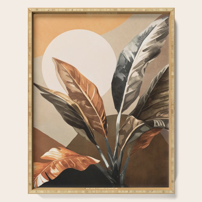 Colorful Branching Out 28  Serving Tray Gallery Image 1