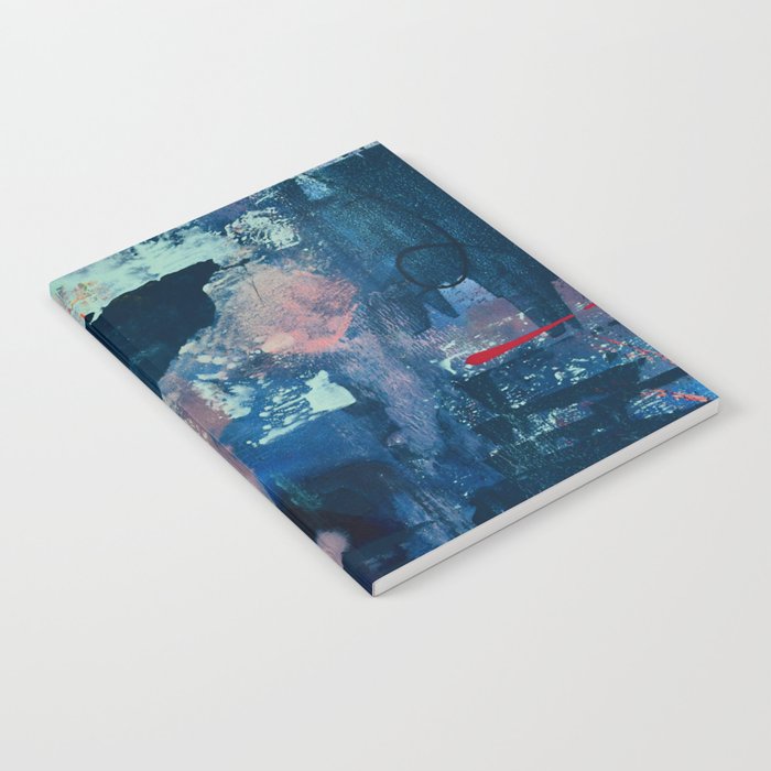 The Peace of Wild Things: a vibrant abstract piece in a variety of colors by Alyssa Hamilton Art Notebook Gallery Image 2