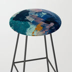 The Peace of Wild Things: a vibrant abstract piece in a variety of colors by Alyssa Hamilton Art Stool Gallery Image 2