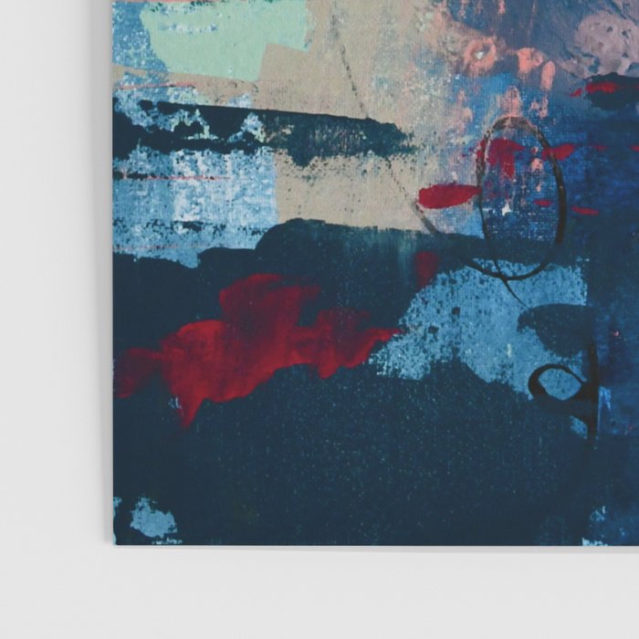 The Peace of Wild Things: a vibrant abstract piece in a variety of colors by Alyssa Hamilton Art Poster Gallery Image 3