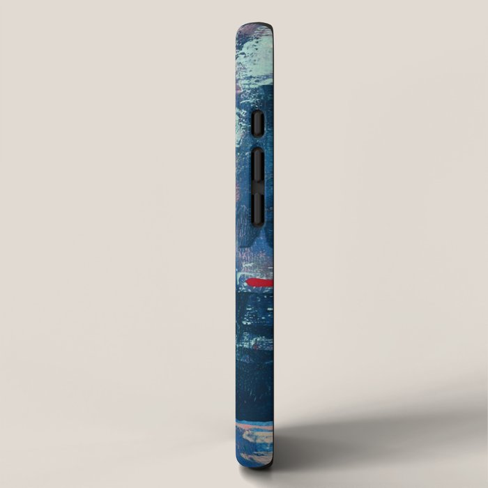 The Peace of Wild Things: a vibrant abstract piece in a variety of colors by Alyssa Hamilton Art iPhone Case Gallery Image 2