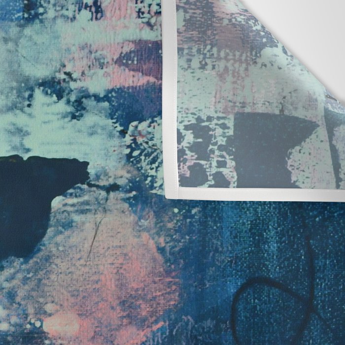 The Peace of Wild Things: a vibrant abstract piece in a variety of colors by Alyssa Hamilton Art Wall Tapestry Gallery Image 3