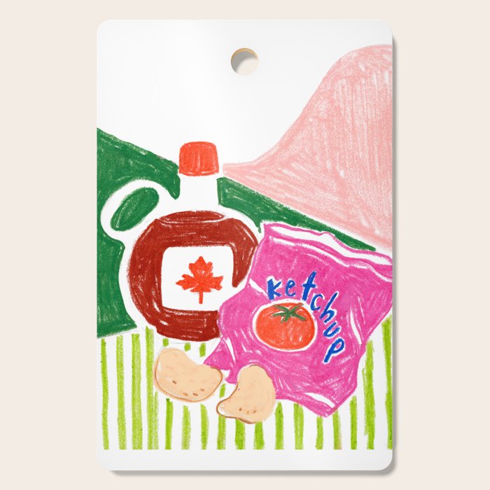 Ketchup Chips and Maple Syrup Cutting Board Gallery Image 1