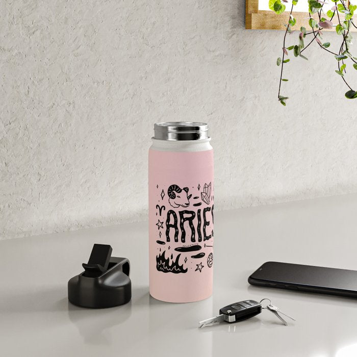 Celestial Aries Water Bottle Gallery Image 4