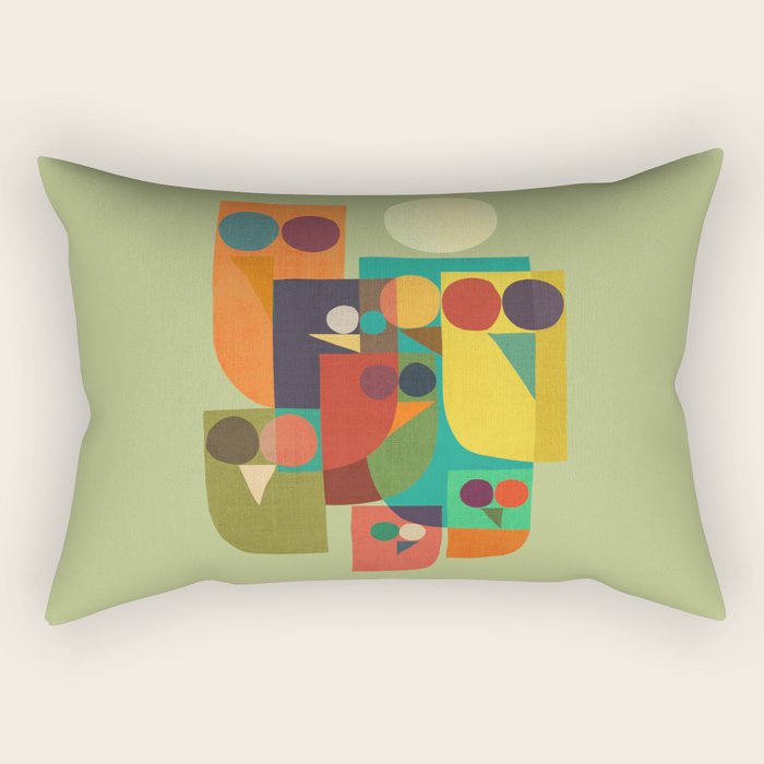 Owl squad Rectangular Pillow Gallery Image 1