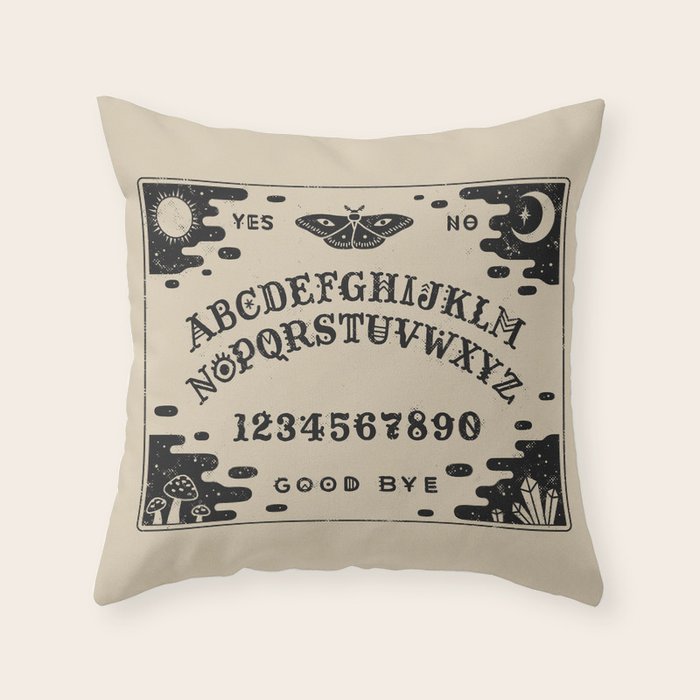 Spirit Board Throw Pillow Gallery Image 6