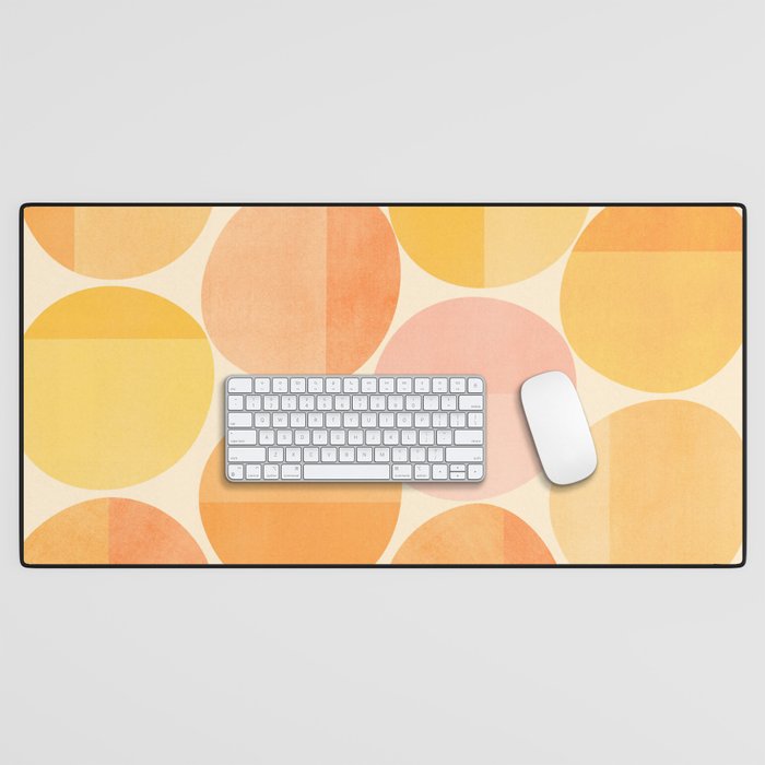 Mid Century Dots Desk Mat Gallery Image 1
