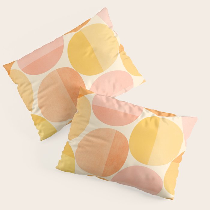 Mid Century Dots Pillow Sham Gallery Image 3