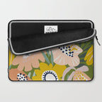 Cozy collection: mix and match happy florals Green love Laptop Sleeve Gallery Image 2