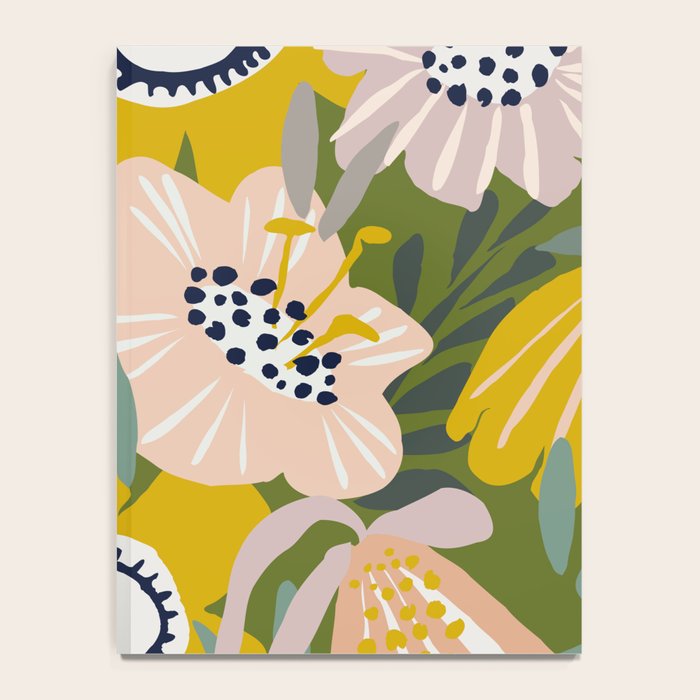 Cozy collection: mix and match happy florals Green love Notebook Gallery Image 4