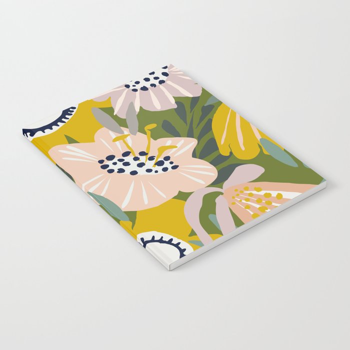 Cozy collection: mix and match happy florals Green love Notebook Gallery Image 2
