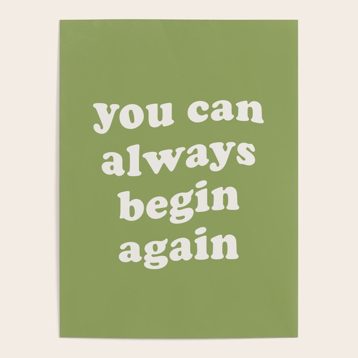 Begin Again Green Poster Gallery Image 4