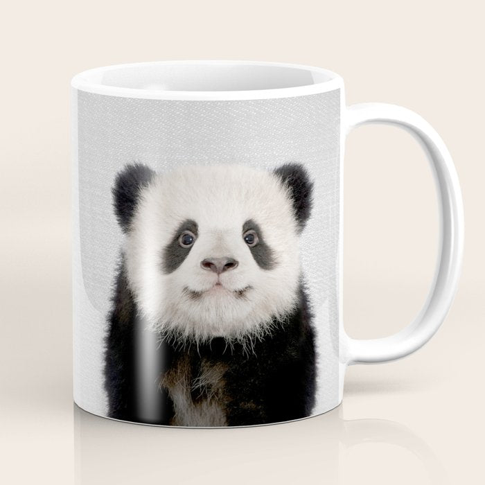 Panda Bear - Colorful Coffee Mug Gallery Image 1