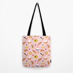 Vintage sweet pastry dessert food pattern Tote Bag Gallery Image 2