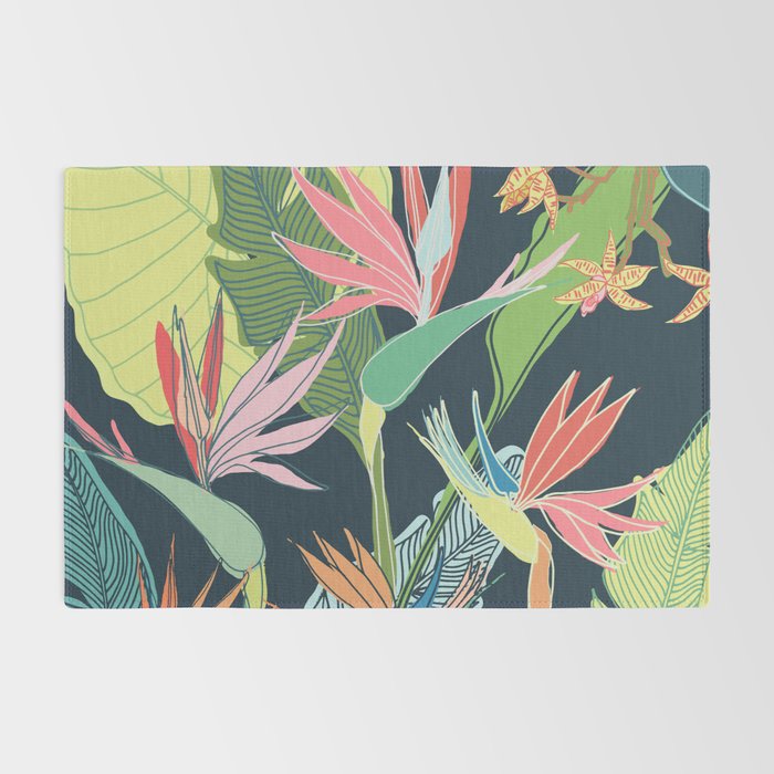 Tropical Bird of Paradise Rug Gallery Image 2