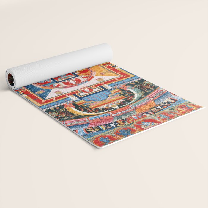 Mandala of Jnanadakini Tibetan Buddhism Yoga Mat Gallery Image 2