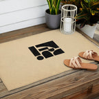 Minimalist abstract geometric Outdoor Rug Gallery Image 2