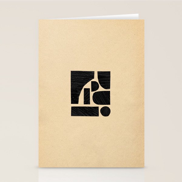 Minimalist abstract geometric Stationery Card Gallery Image 1