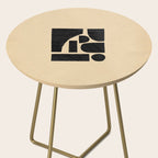 Minimalist abstract geometric Side Table Gallery Image 2