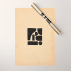 Minimalist abstract geometric Wrapping Paper Gallery Image 1