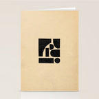Minimalist abstract geometric Stationery Card Gallery Image 2