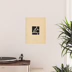 Minimalist abstract geometric Poster Gallery Image 2